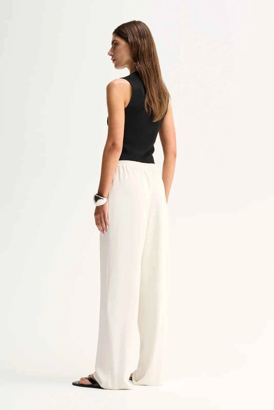 Edra Pant - Ecru