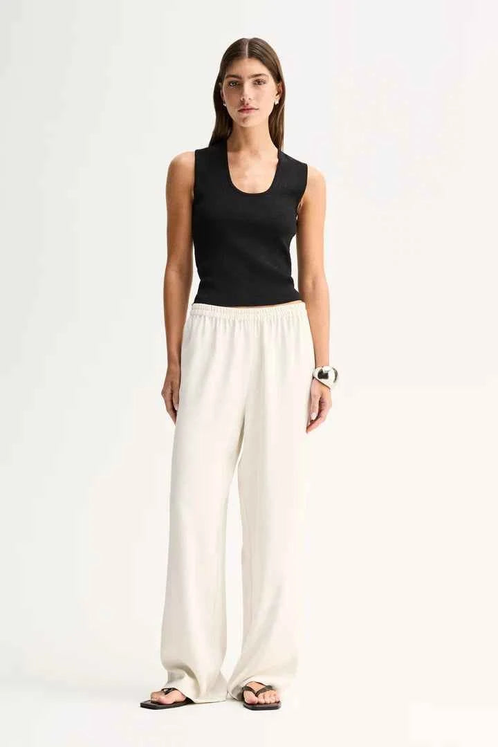 Edra Pant - Ecru