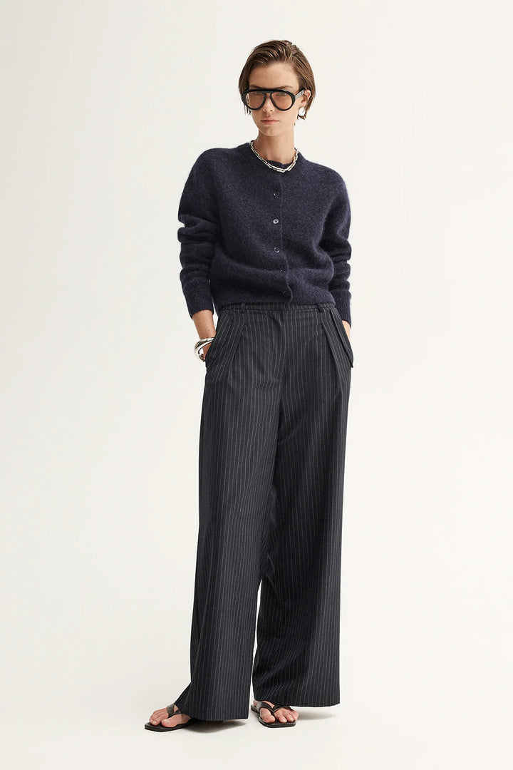 Abigail Knit Cardigan - Midnight Navy