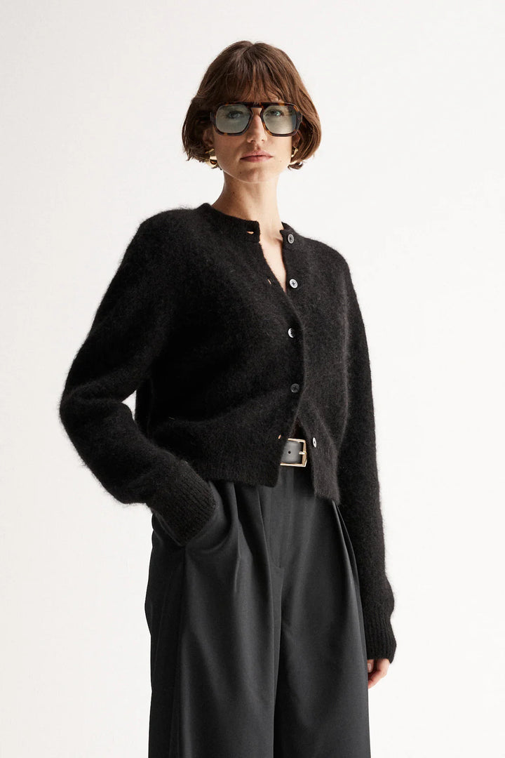 Abigail Knit Cardigan - Black