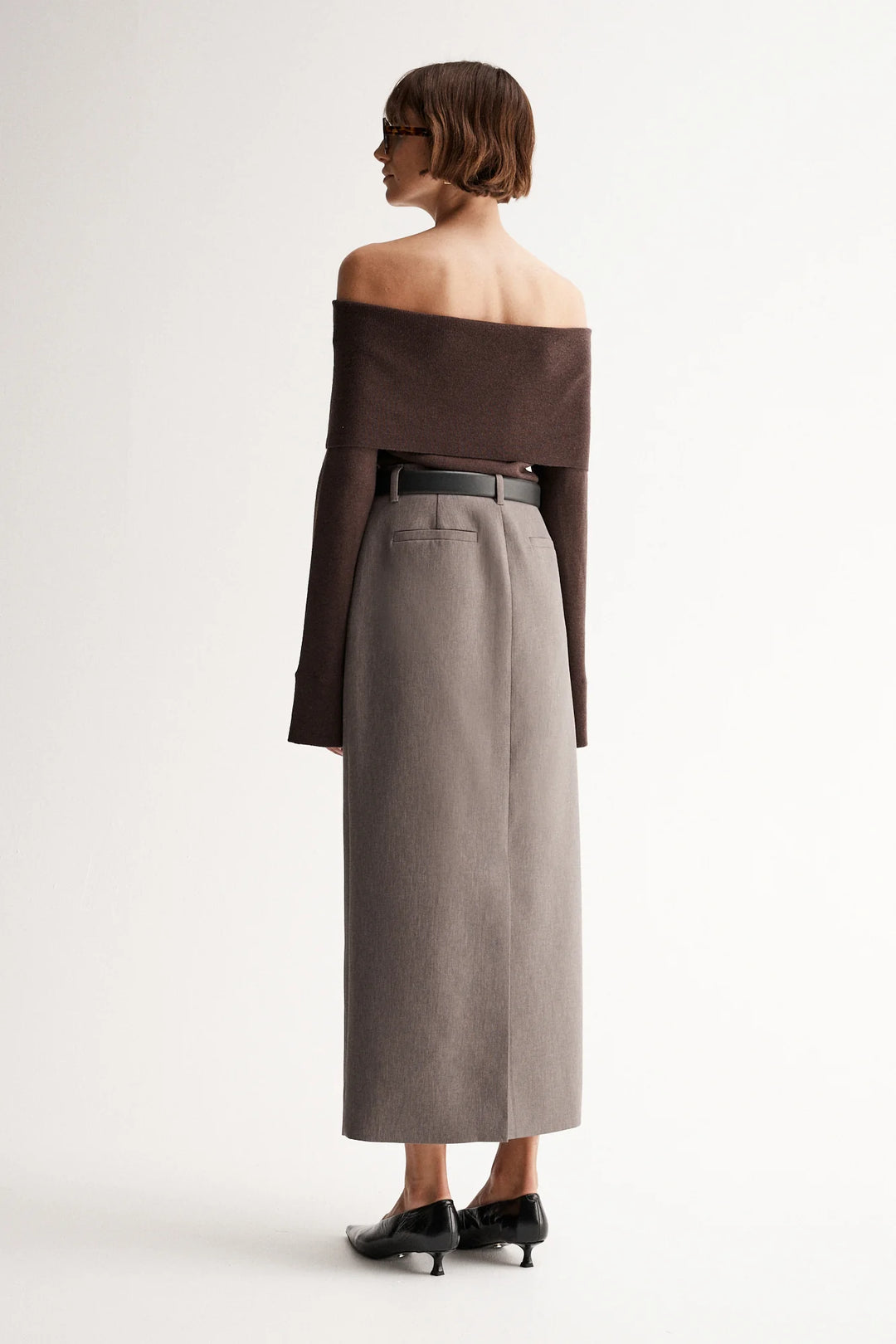 Alexa Knit Top - Chocolate