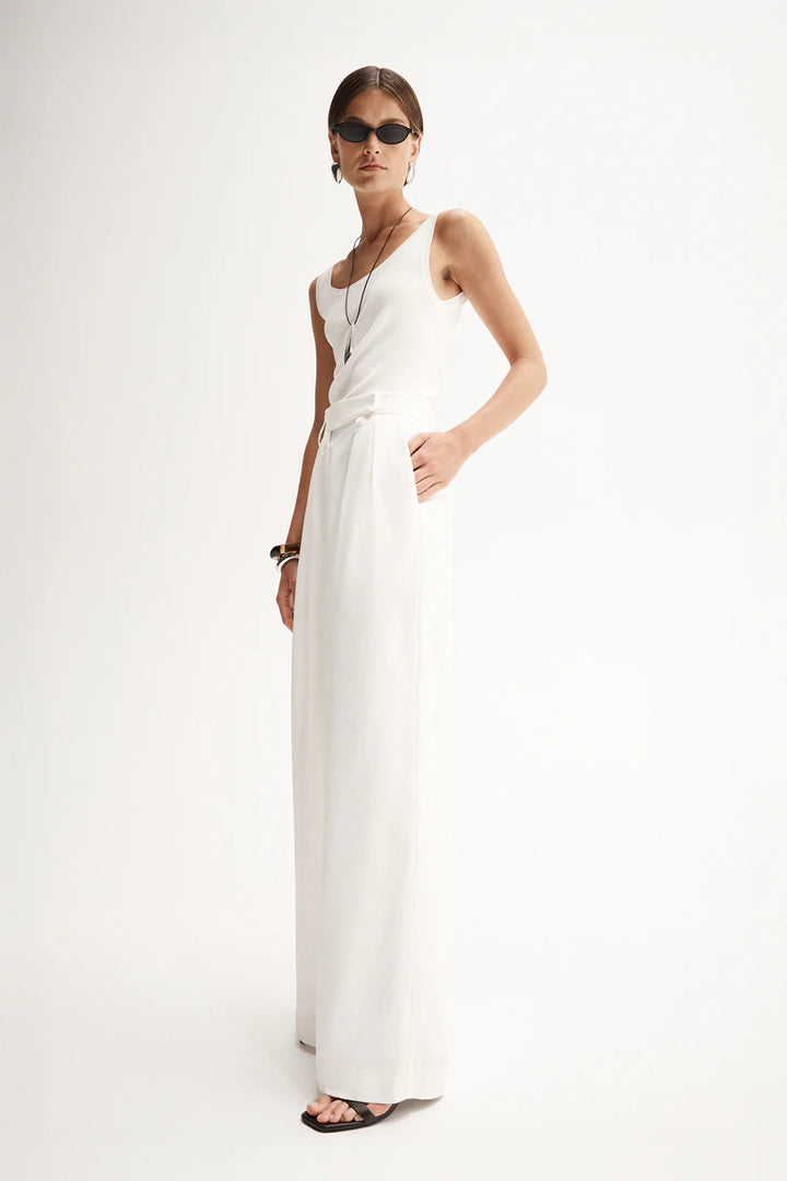 Isabella Pant - White