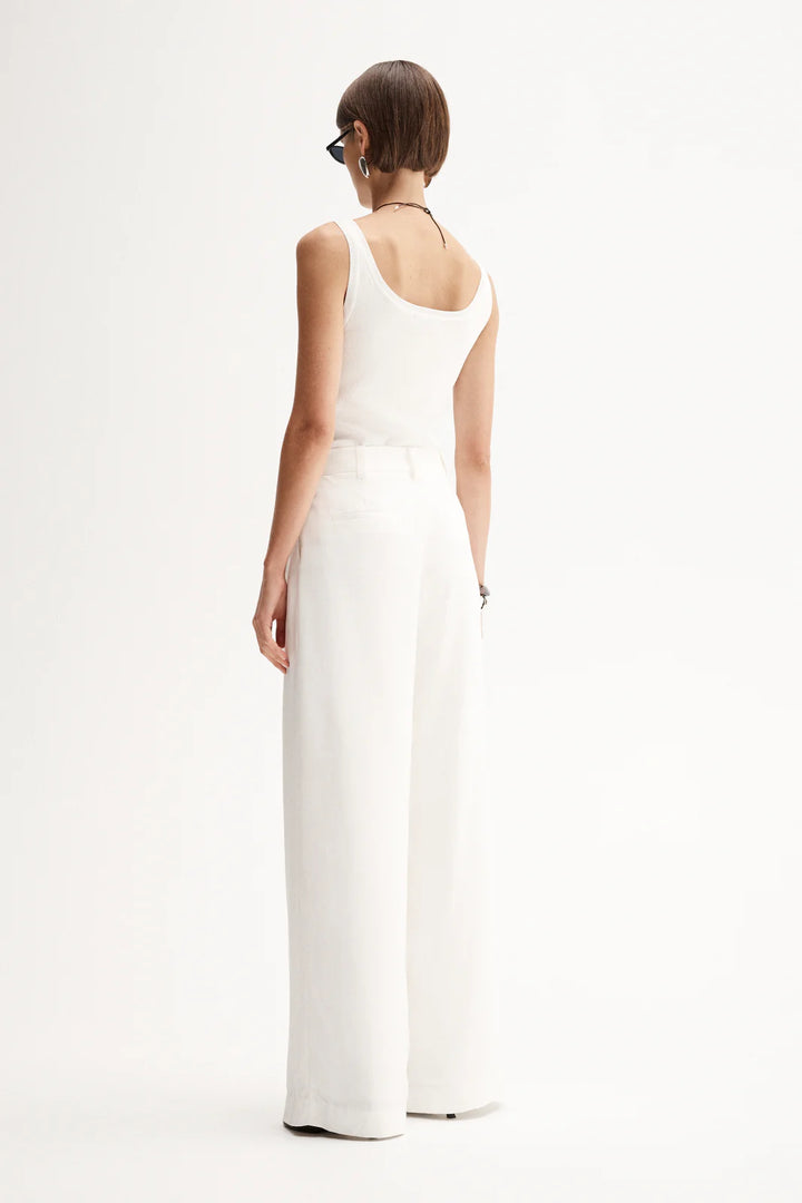 Isabella Pant - White