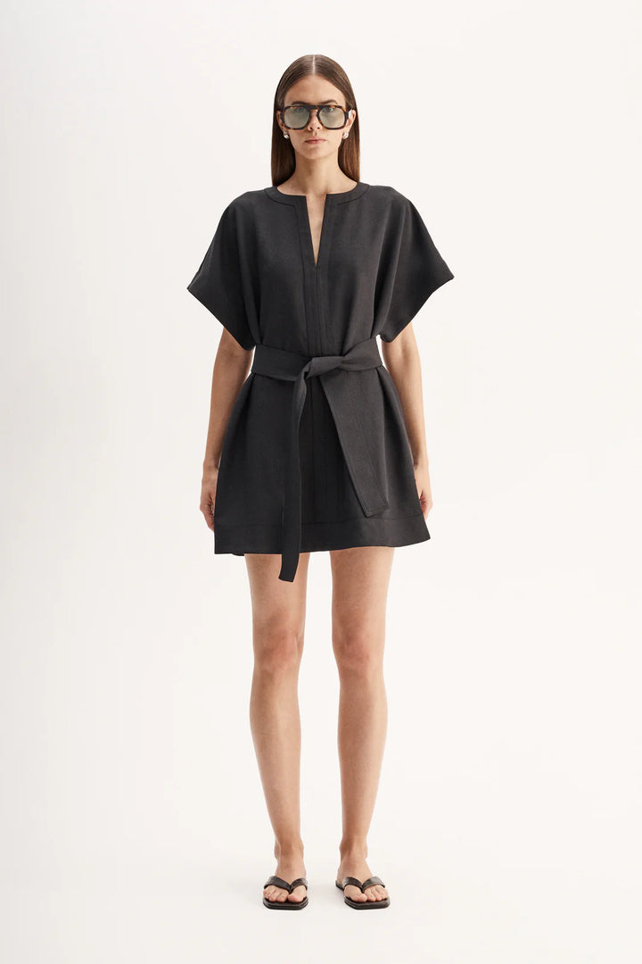 Kenji Mini Dress - Ink