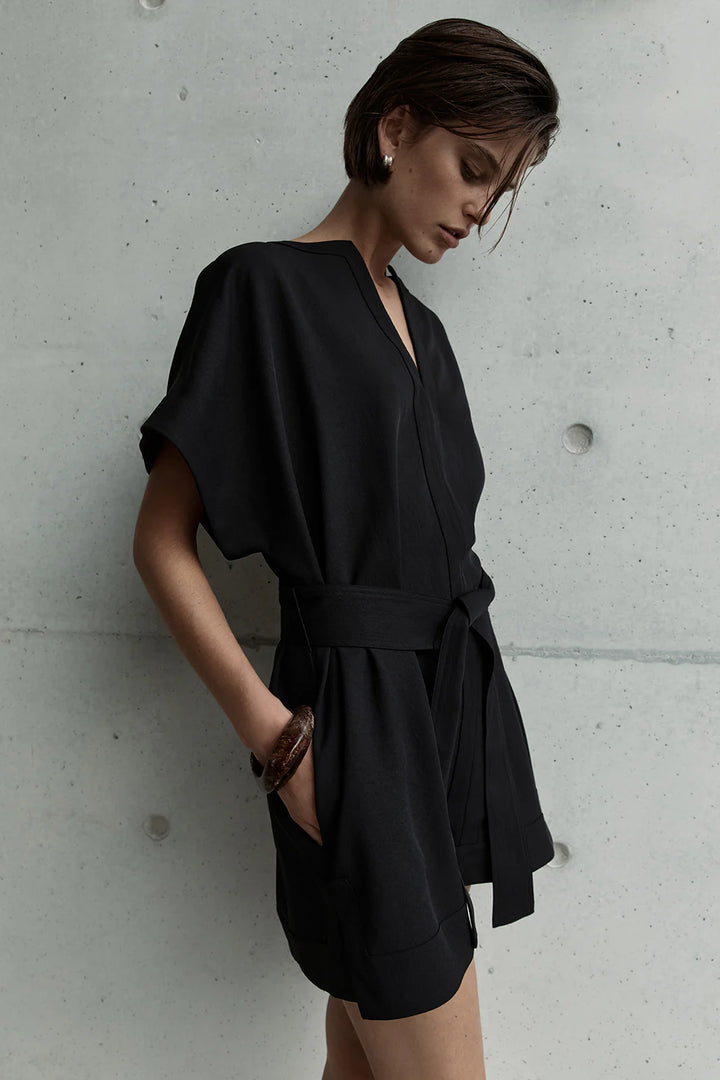 Kenji Mini Dress - Ink