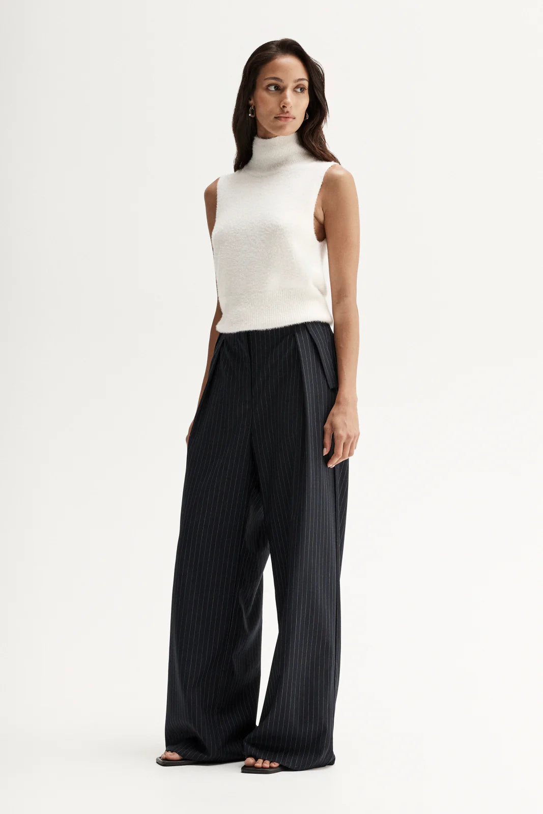 Tobias Pant - Midnight Navy Pinstripe