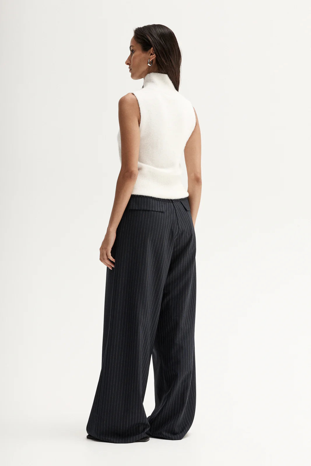 Tobias Pant - Midnight Navy Pinstripe