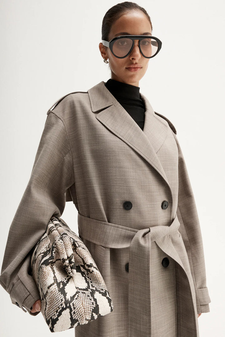 Kaia Trench Coat - Sand