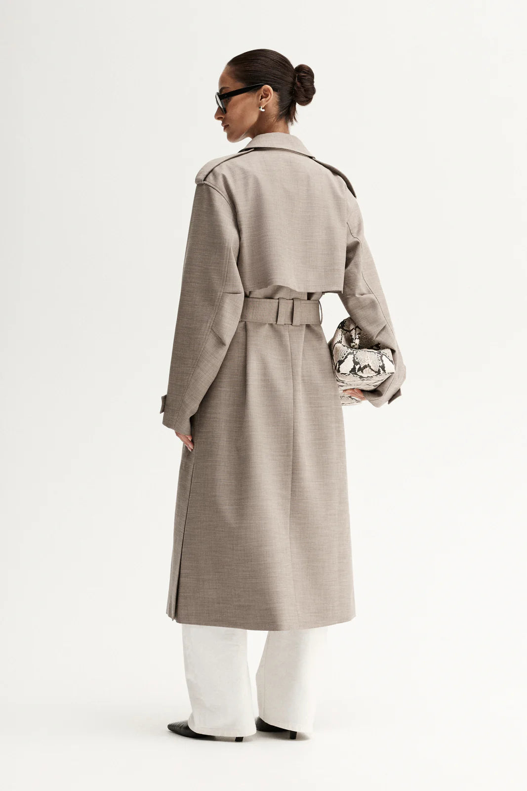 Kaia Trench Coat - Sand