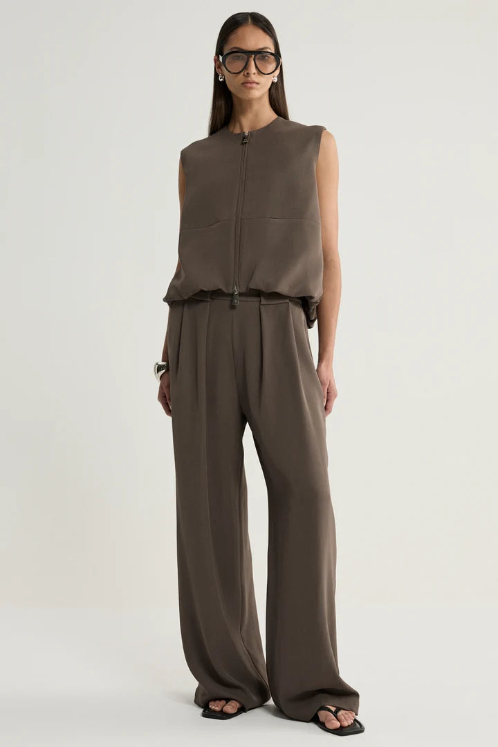 Margot Vest - Taupe