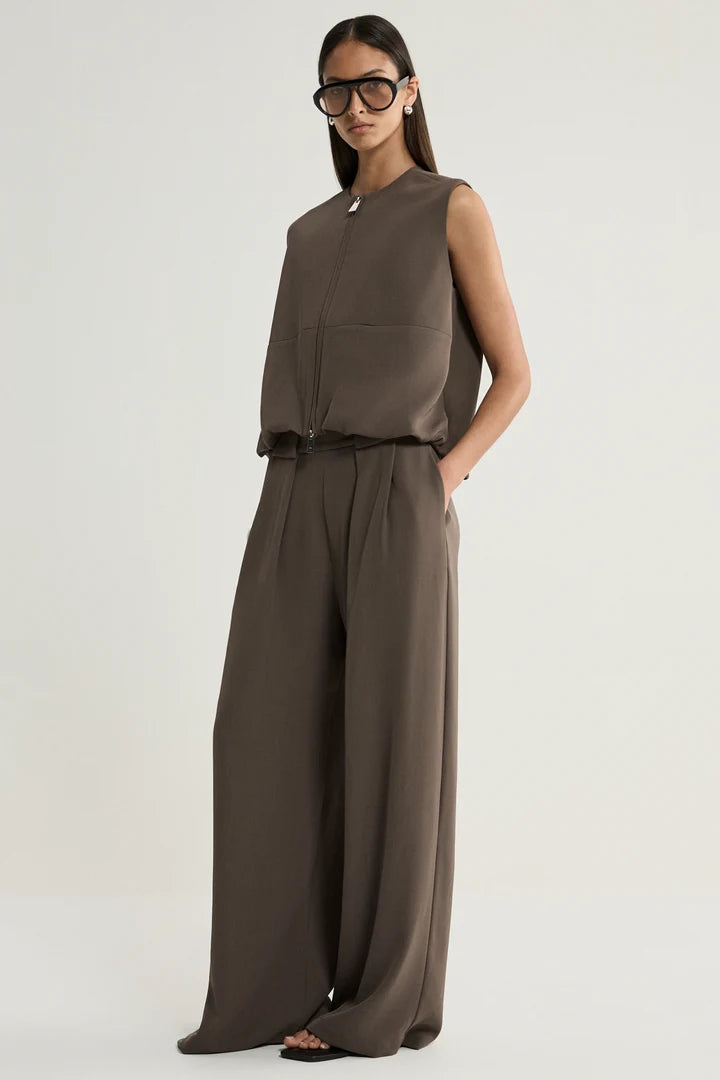 Margot Vest - Taupe