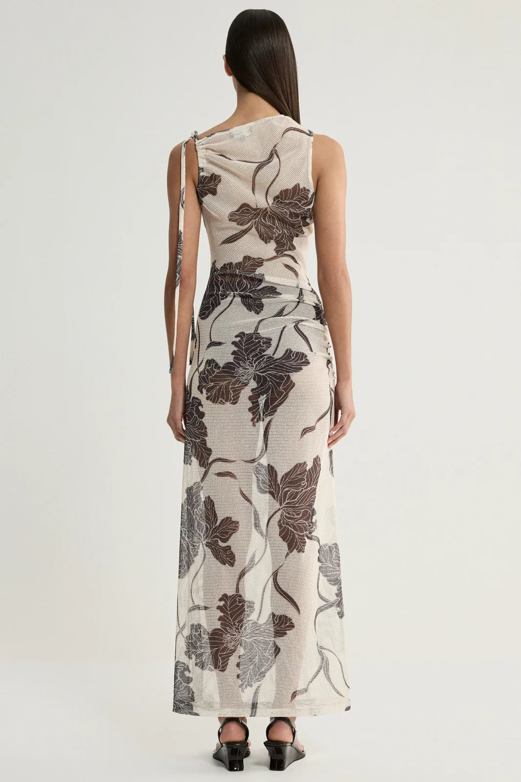 Valerie Dress - Ecru Floral