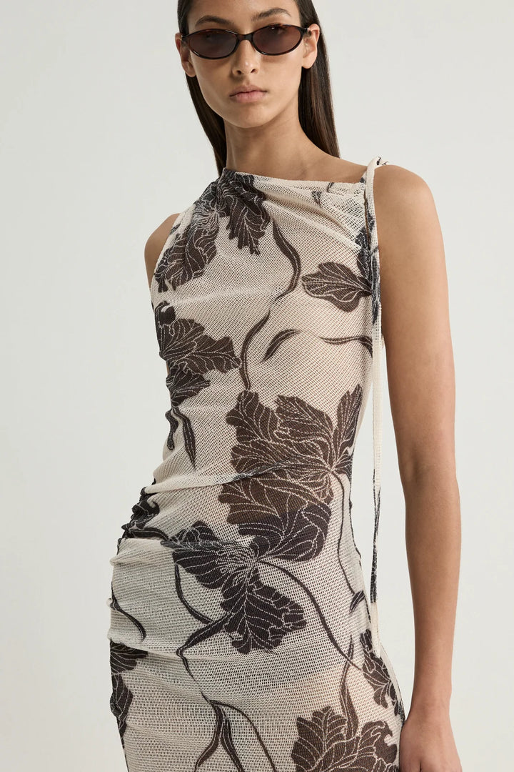 Valerie Dress - Ecru Floral