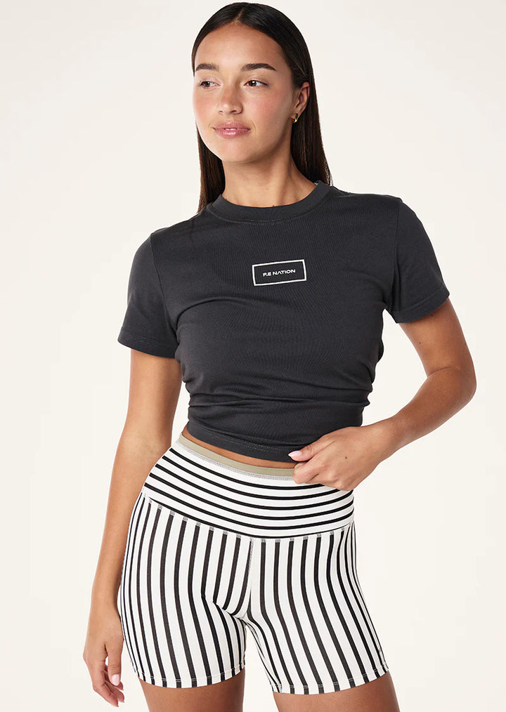 Kite Tee - Washed Black