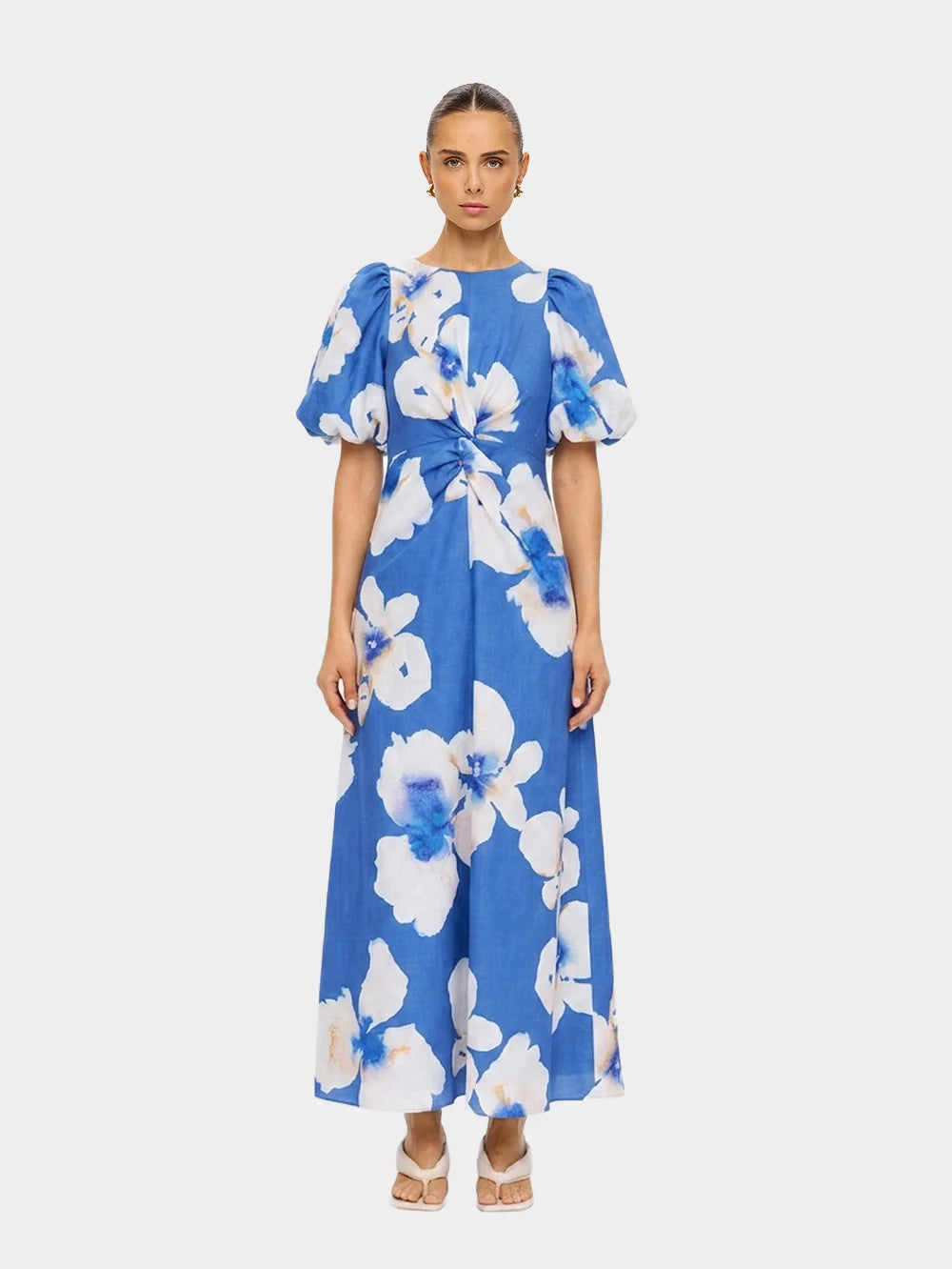 Rowena Maxi Dress - Blue
