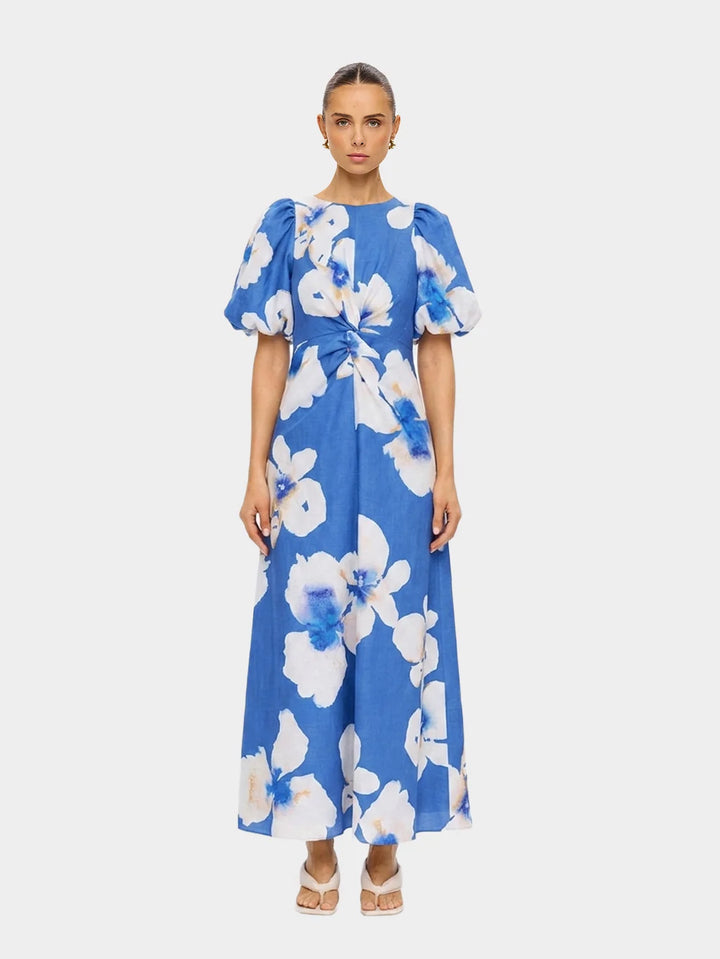 Rowena Maxi Dress - Blue