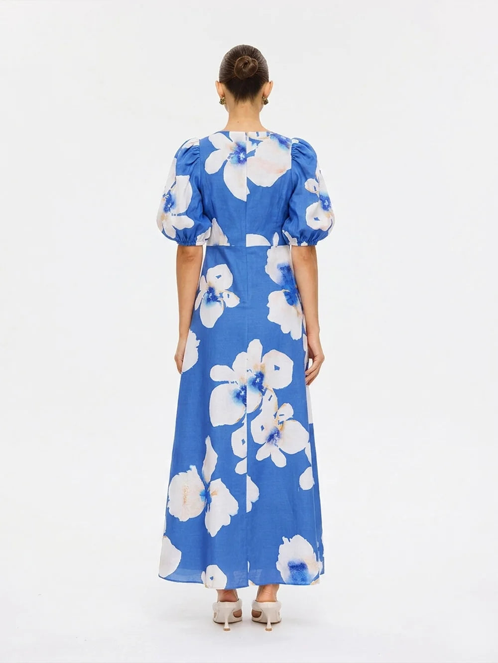 Rowena Maxi Dress - Blue