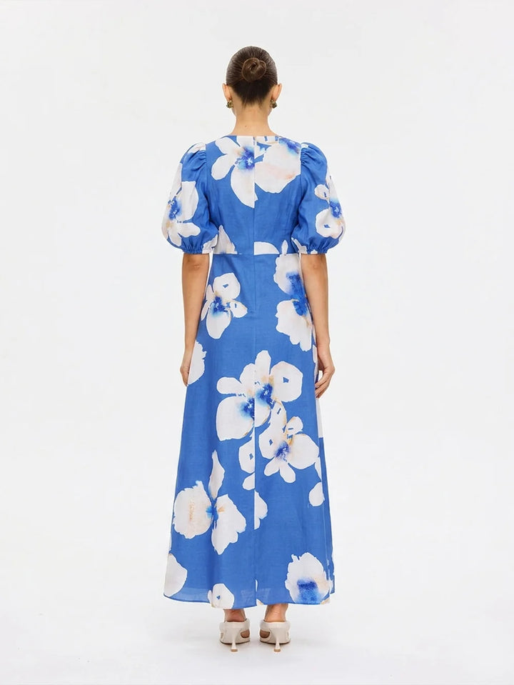 Rowena Maxi Dress - Blue