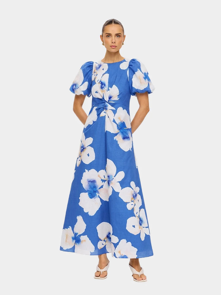 Rowena Maxi Dress - Blue