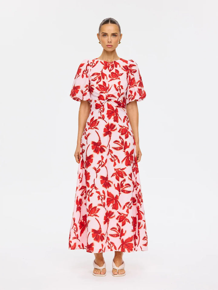 Rosalie Maxi Dress - Red