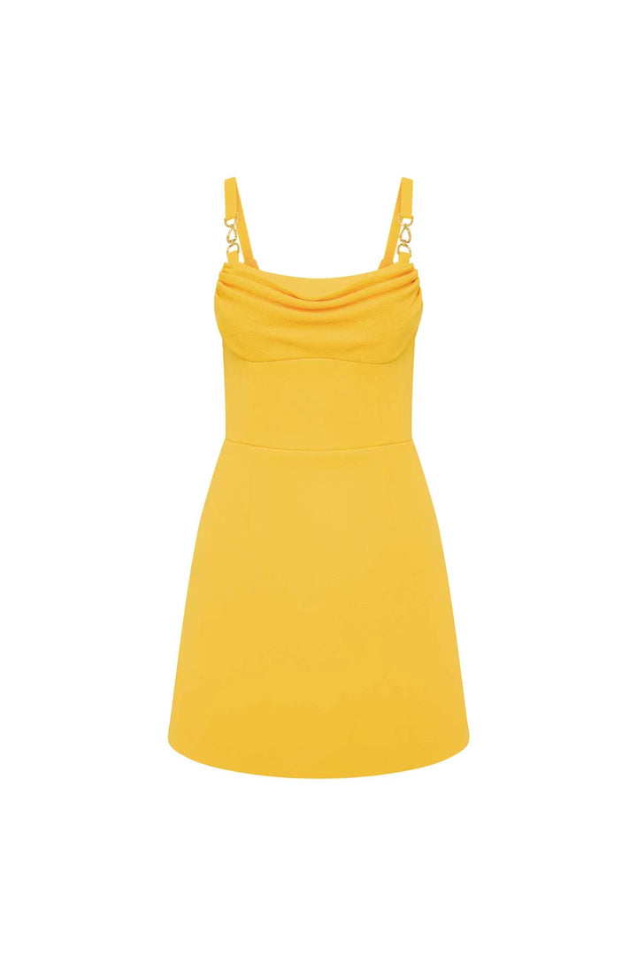 Leona Mini Dress - Yellow