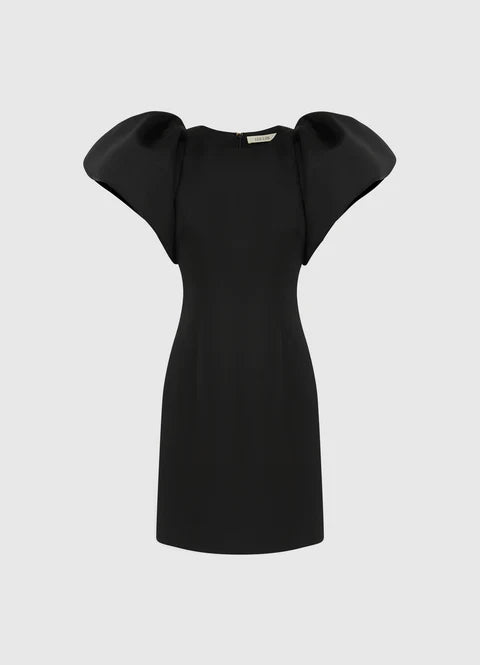 Leo Lin Dayna Mini Dress - Ebony Black Mali Lane Boutique Leo Lin Dayna Mini Dress - Ebony Black Mali Lane Boutique
