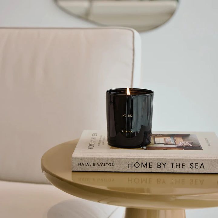 No352 Leather and Cedar Candle