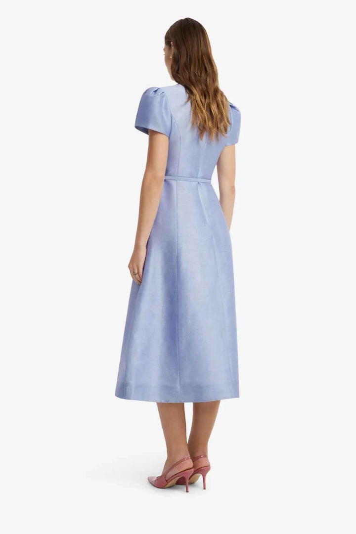 Marguerite Midi Dress - Rose in Periwinkle