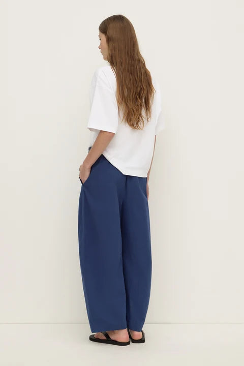 Lola Barrel Pant - Imperial Blue