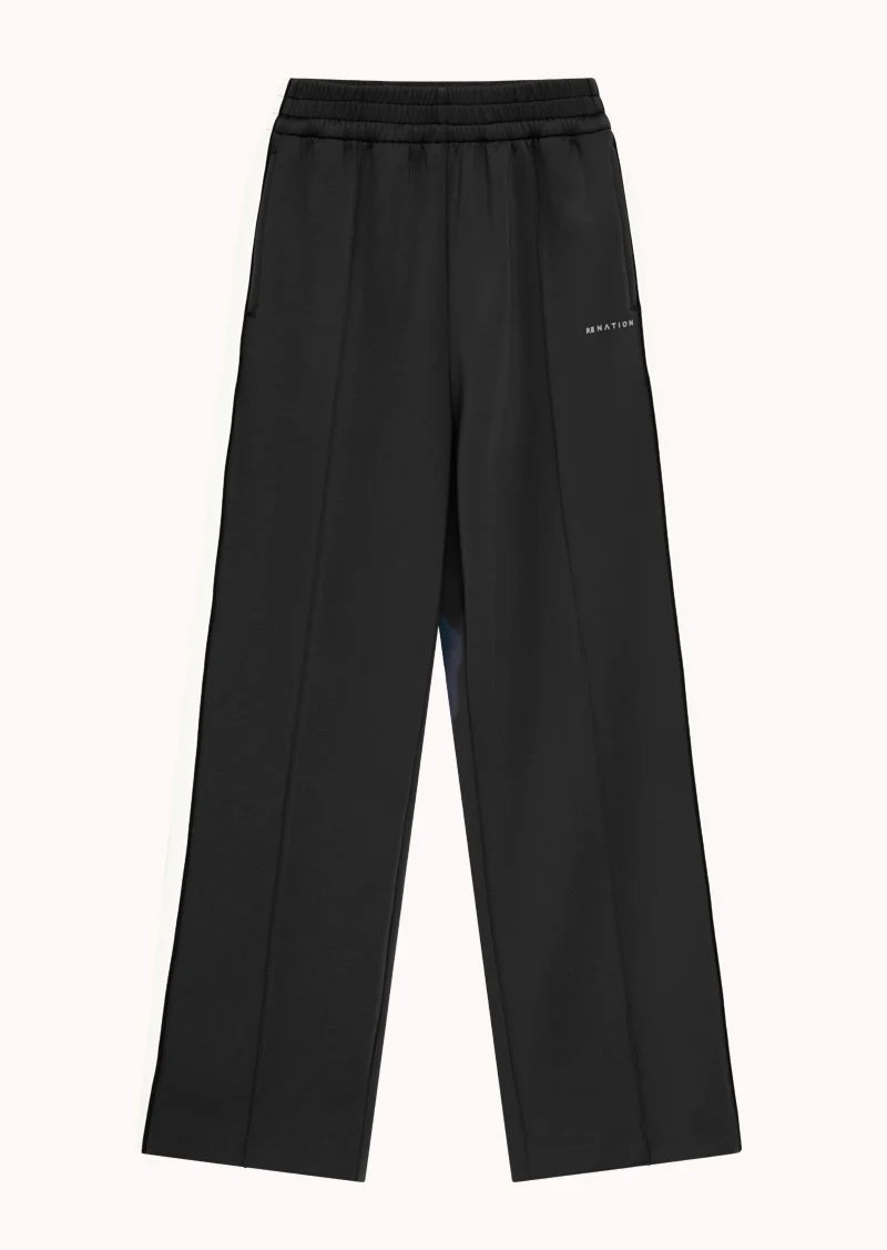 Man Down Track Pant - Black/Whisper White