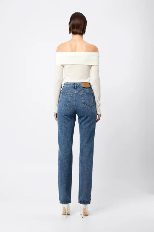 Maine Off Shoulder Top - Off White