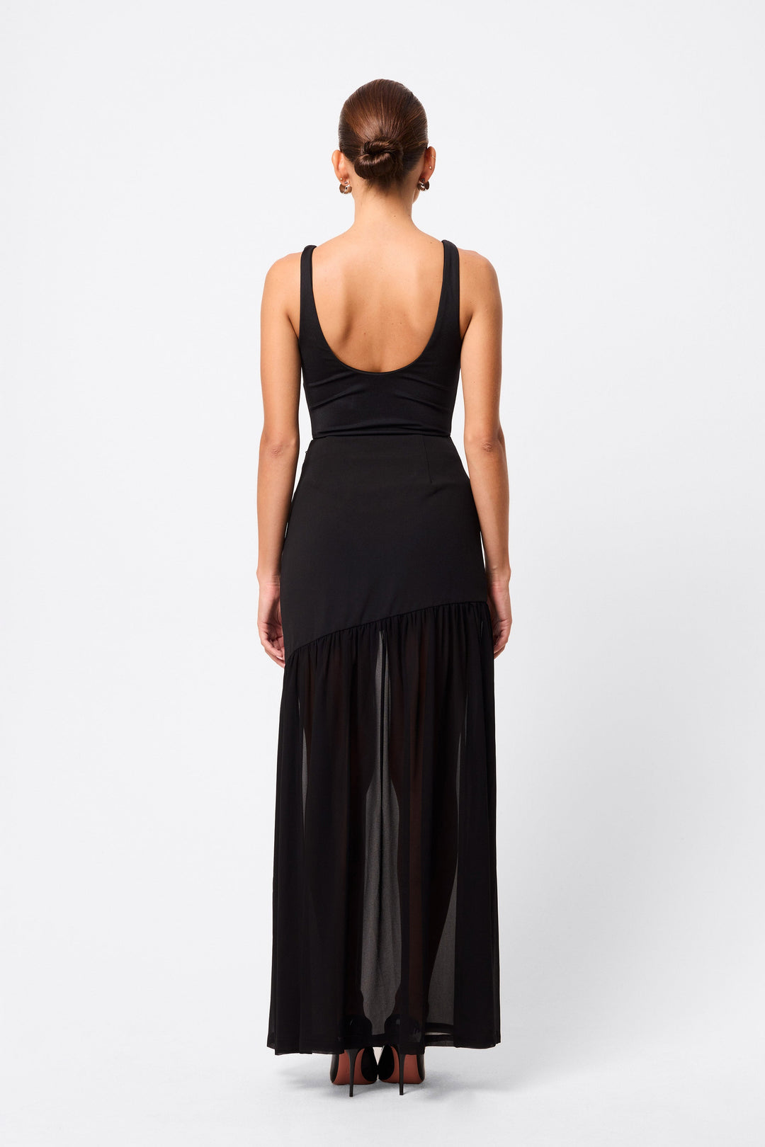 Make Your Move Maxi Skirt - Black