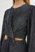 Nyah Dress - Black Shimmer