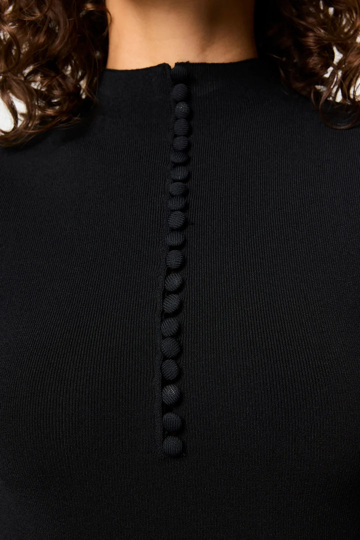 Mayfair Short Sleeve Top - Black