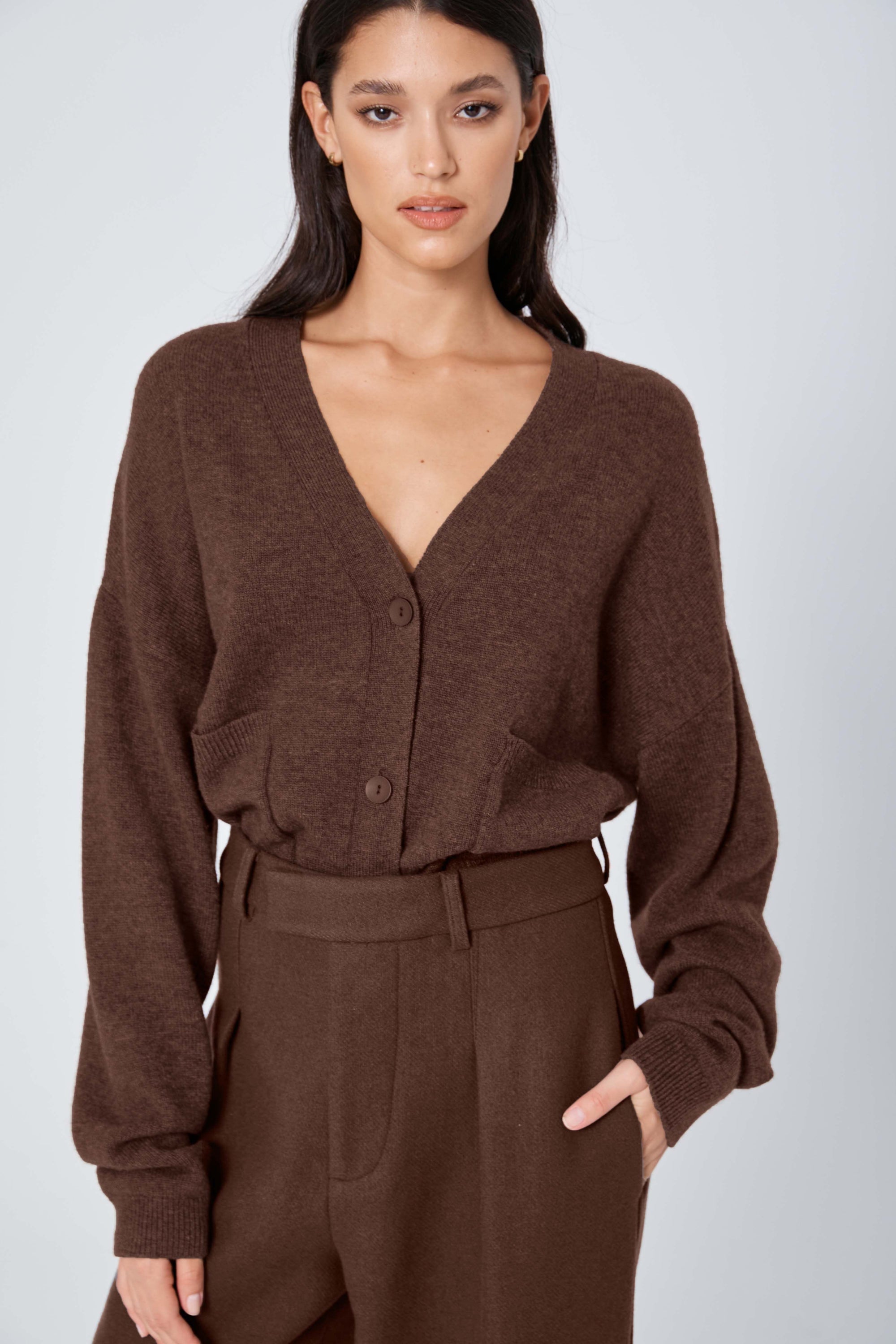 The Button Up Cardi - Coco