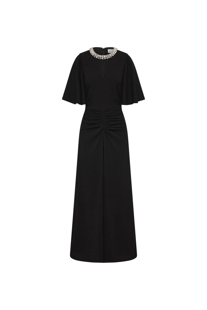 Noemie Midi Dress - Black