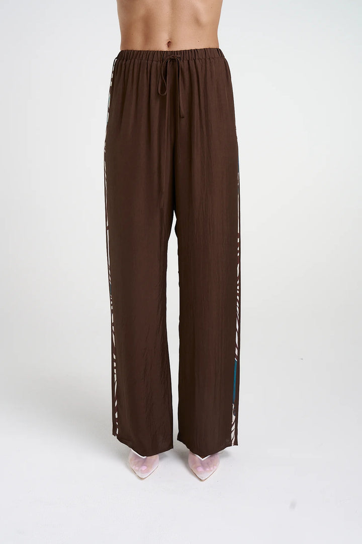 Elastic Pants - Nautilus Stripe