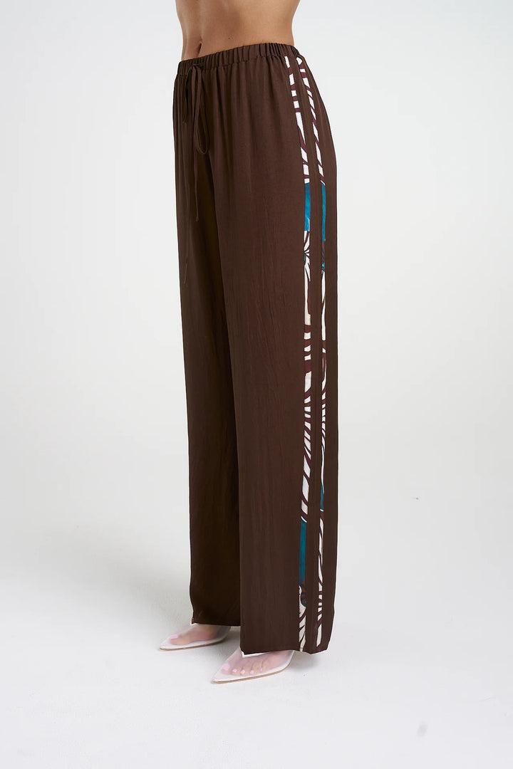 Elastic Pants - Nautilus Stripe