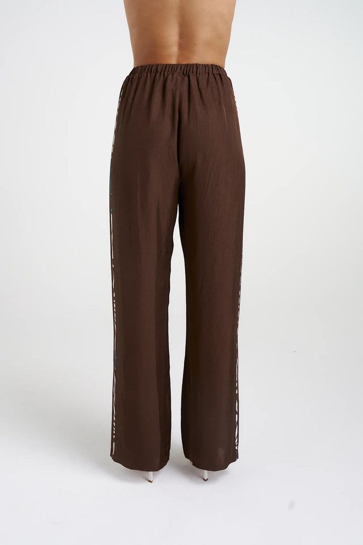 Elastic Pants - Nautilus Stripe