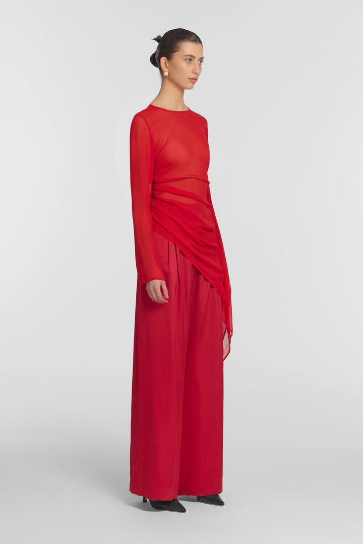 Whirlwind Pant- Sunset Red