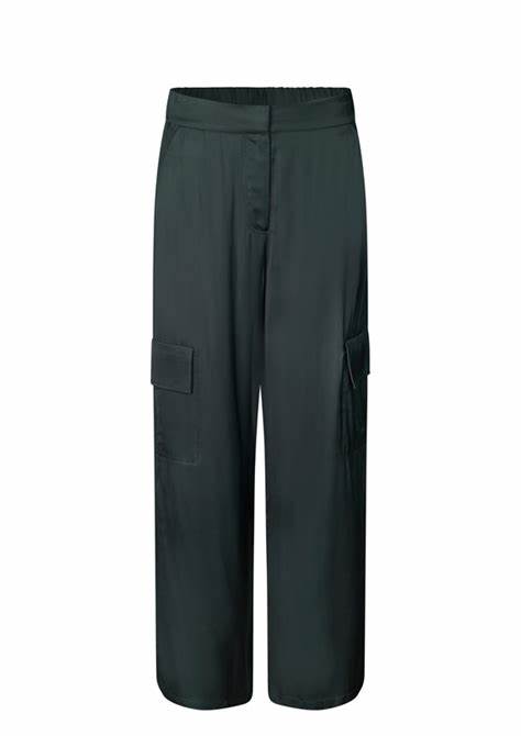 Galla Cargo Silky Pant - Volcanic Ash