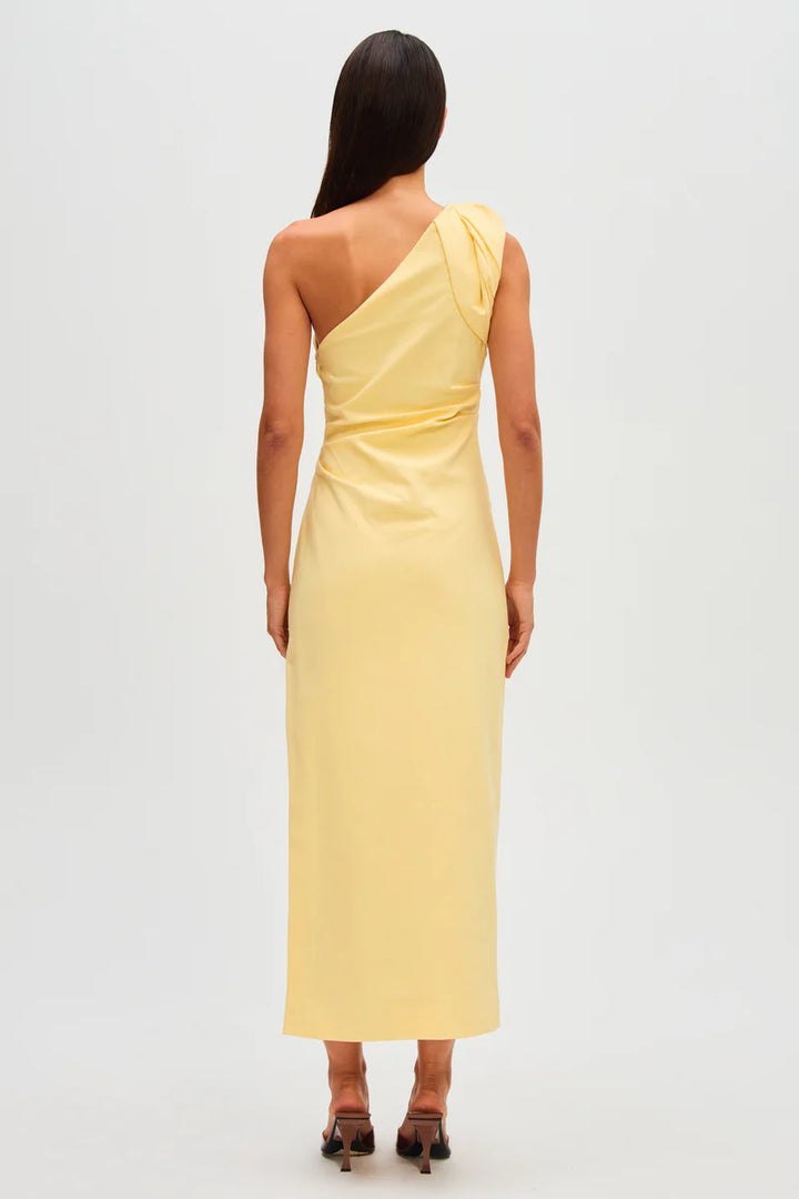 Aubree Midi Dress- Lemon