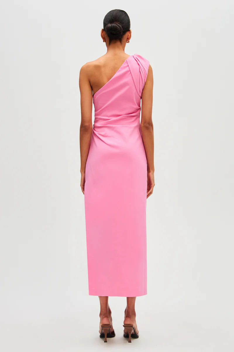 Aubree Midi Dress - Orchid Pink