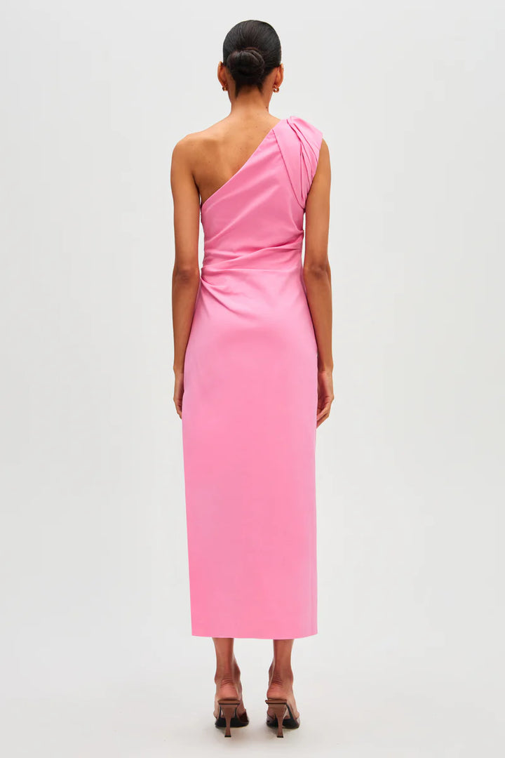 Aubree Midi Dress - Orchid Pink