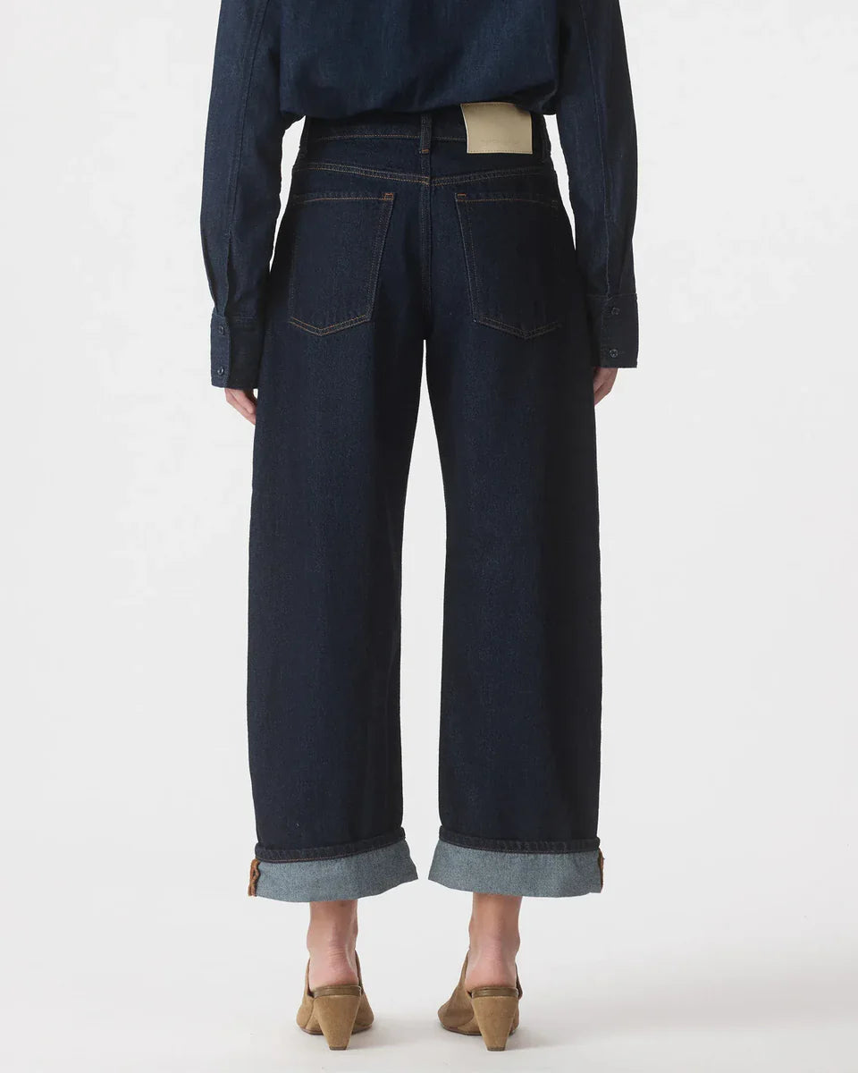 Nadia Cuffed Jean - Pure Blue