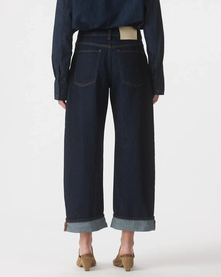 Nadia Cuffed Jean - Pure Blue