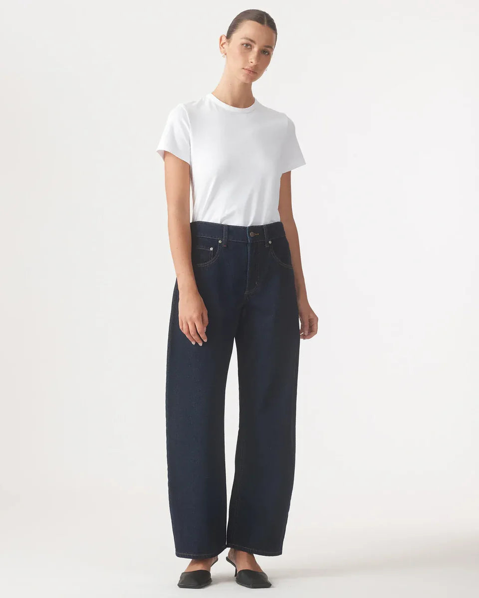 Nadia Cuffed Jean - Pure Blue