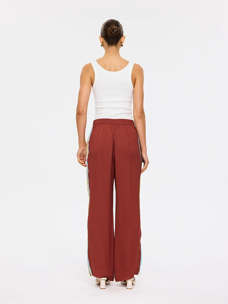 Enzo Pant - Maroon