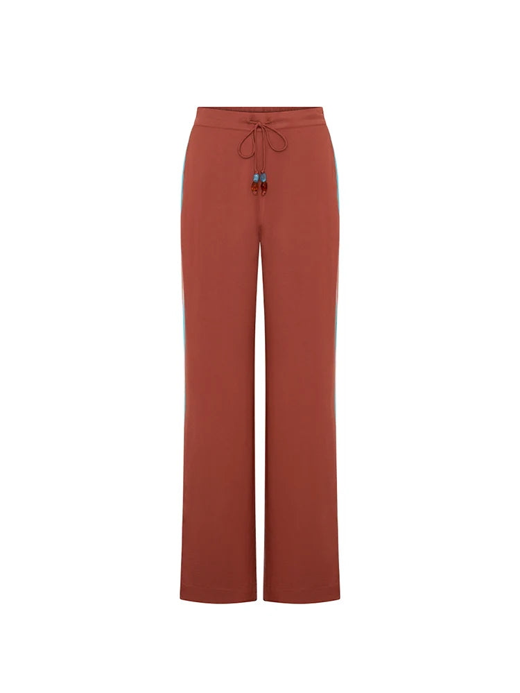 Enzo Pant - Maroon
