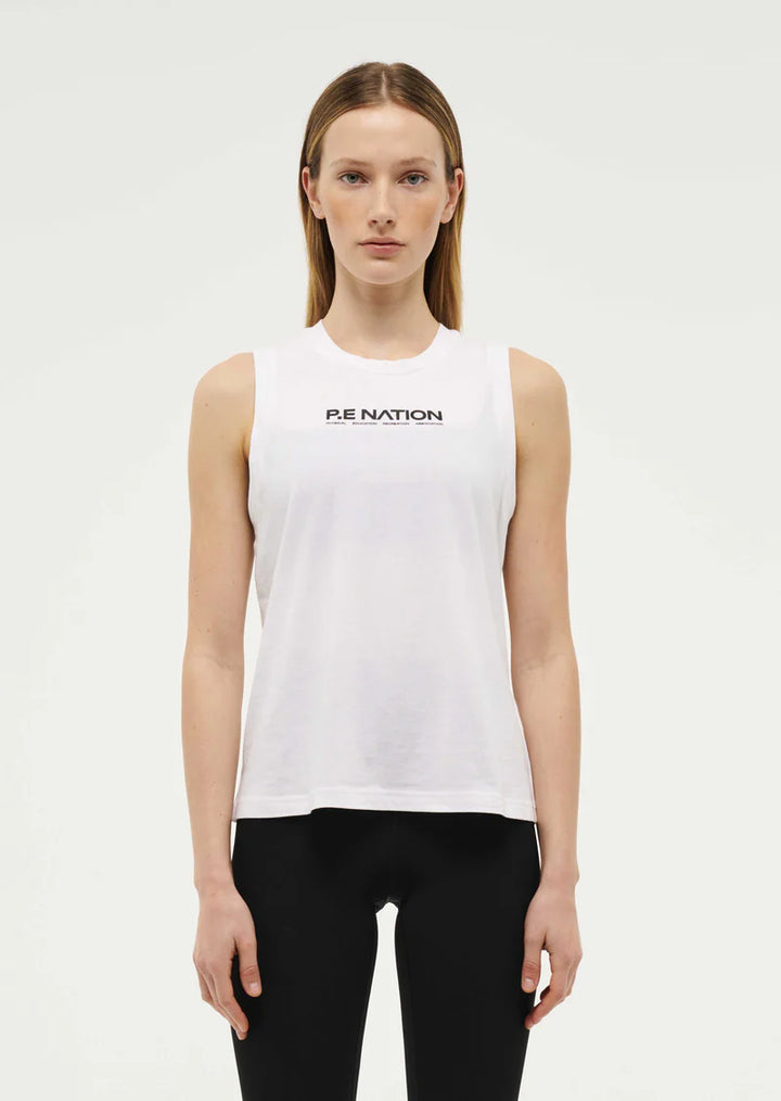 Shuffle Tank - Optic White